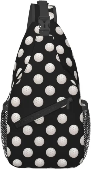 Fashion Golf Sports Sling Bag for Women Men Casual Crossbody Bags Chest Bag Golf Backpacks