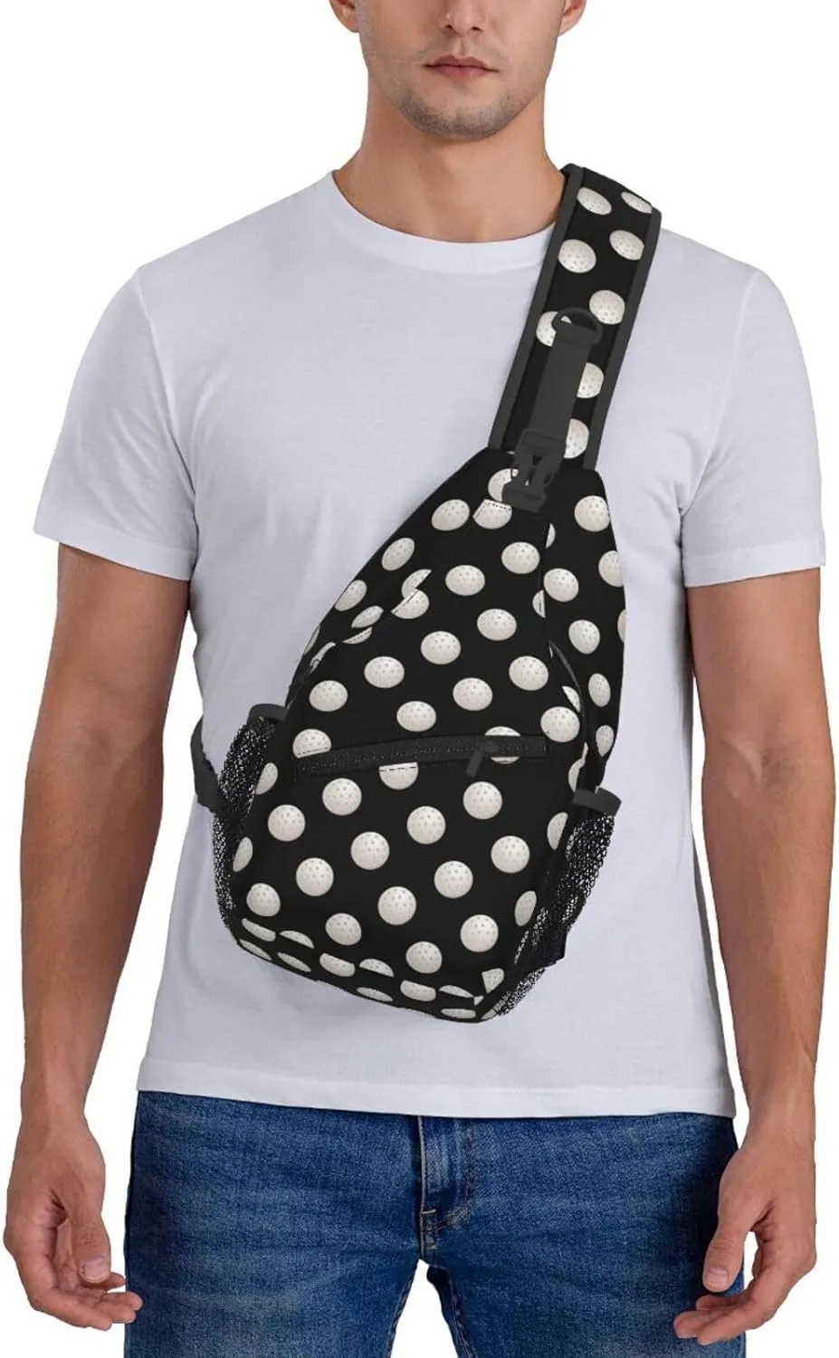 Fashion Golf Sports Sling Bag for Women Men Casual Crossbody Bags Chest Bag Golf Backpacks
