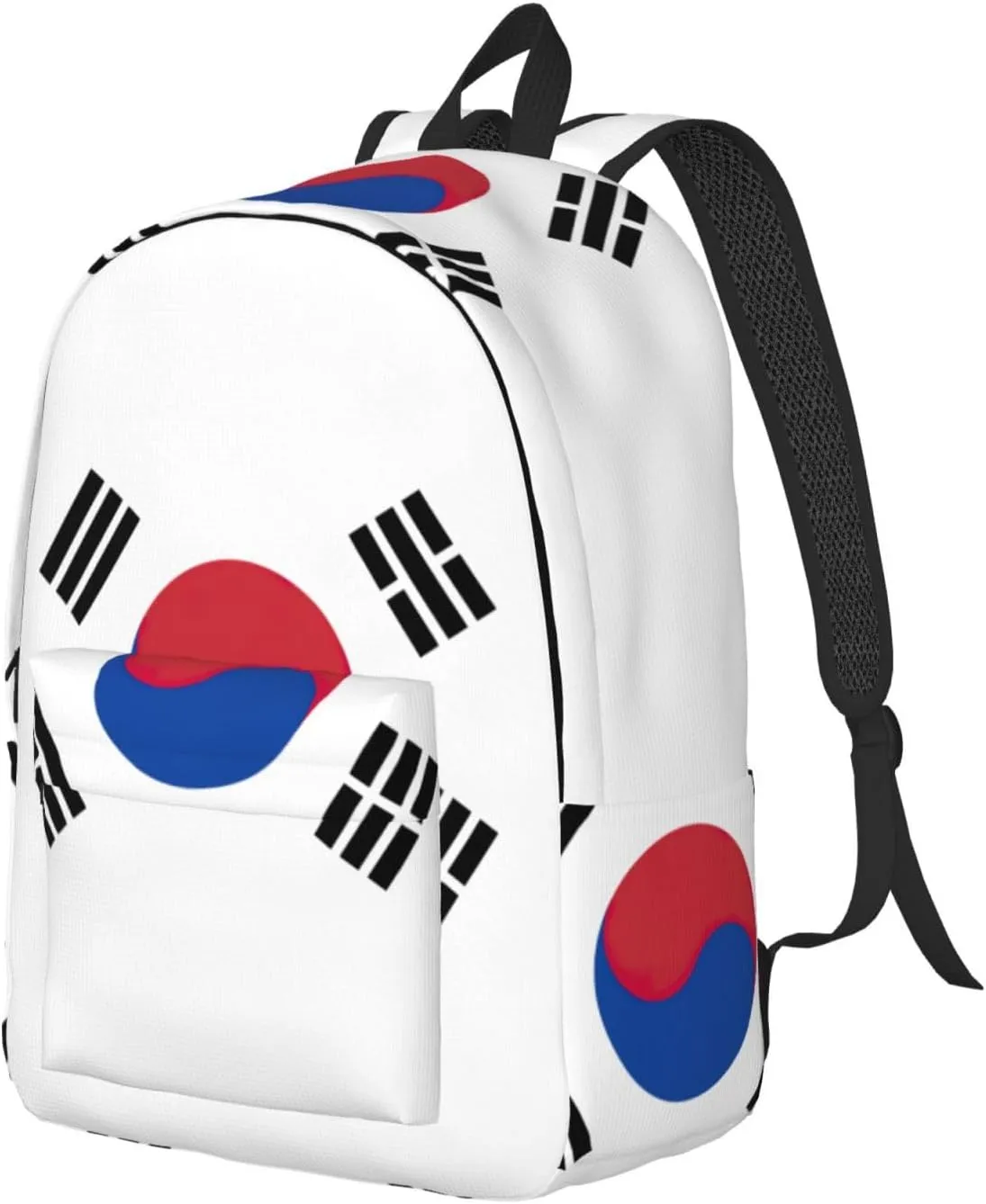 Flag of Republic of Korea print Backpack Travel Backpacks for Women Men College Backpack Computer Bag for Travel