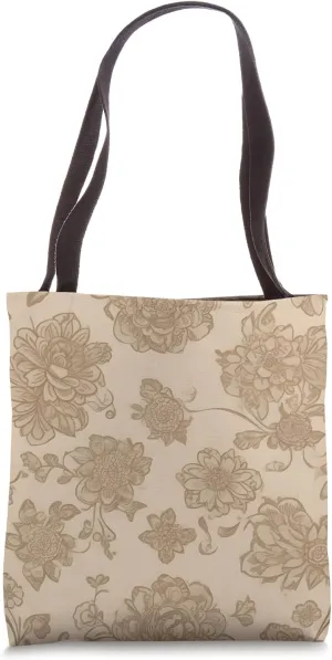 Floral Boho Foliage Flower Flora Nature Vegetation Flowery Tote Bag