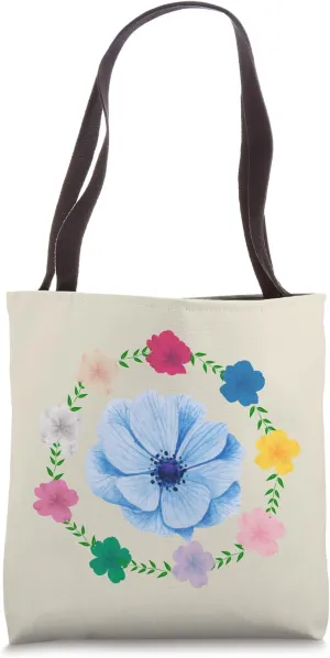 Floral Radiance Tote Bag