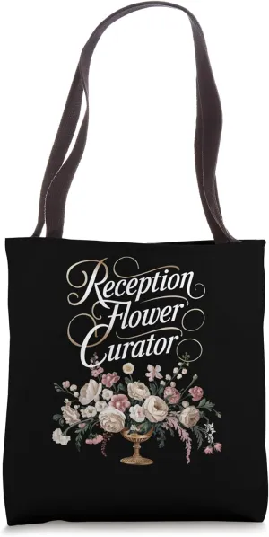Florist Reception Flower Curator Elegant Tote Bag