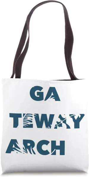Flower National Park USA - Travel Gateway Arch Tote Bag