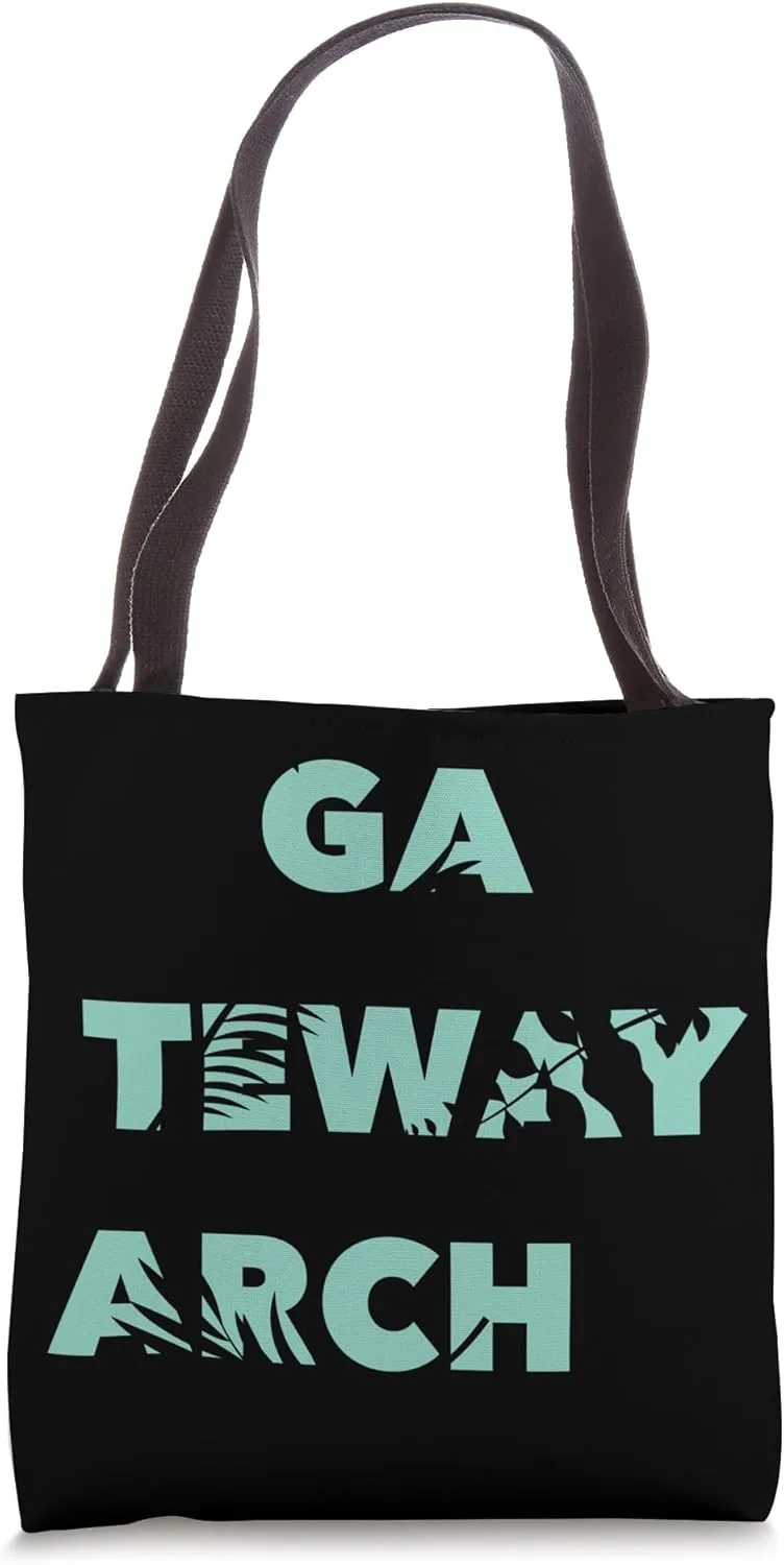 Flower National Park USA - Travel Gateway Arch Tote Bag