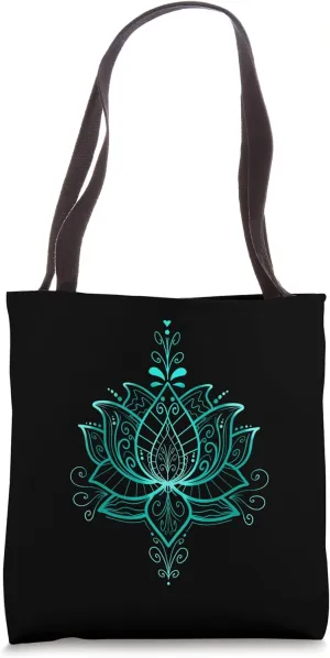 Flower Of Life Exquisite Mandala Lotus Depiction Tote Bag
