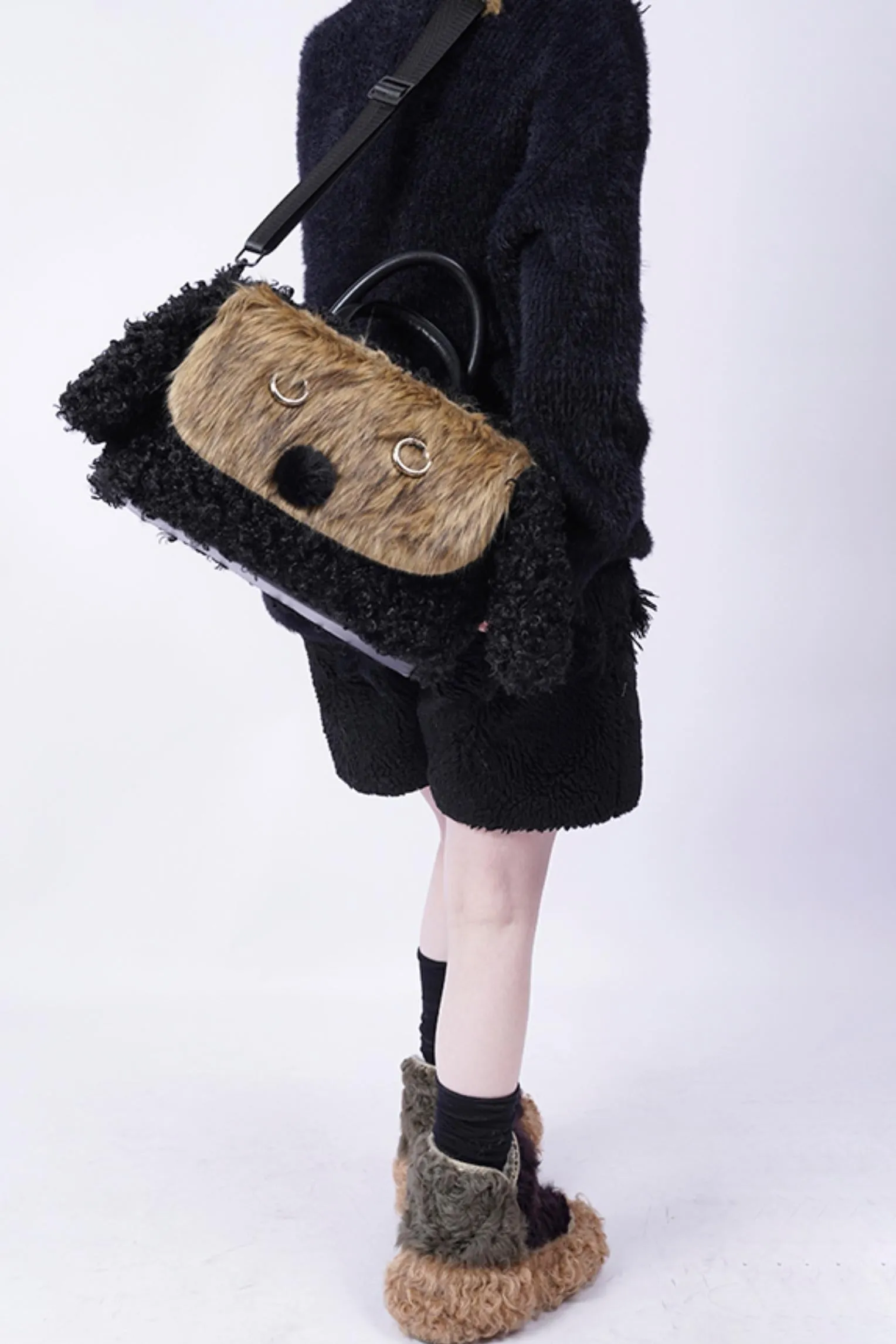 Fur Fusion Tote Bag