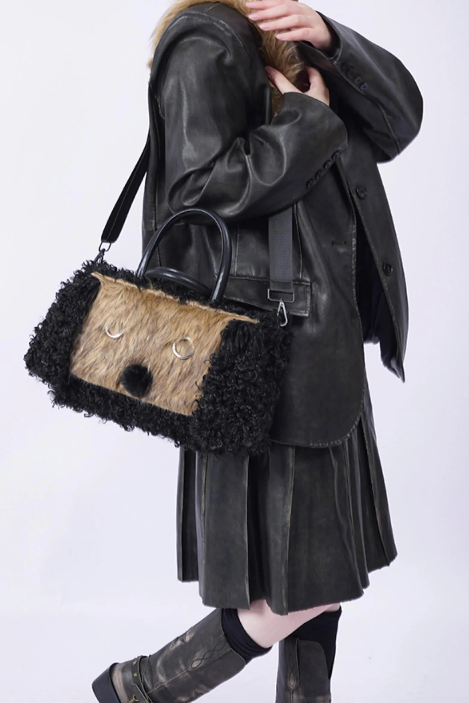 Fur Fusion Tote Bag