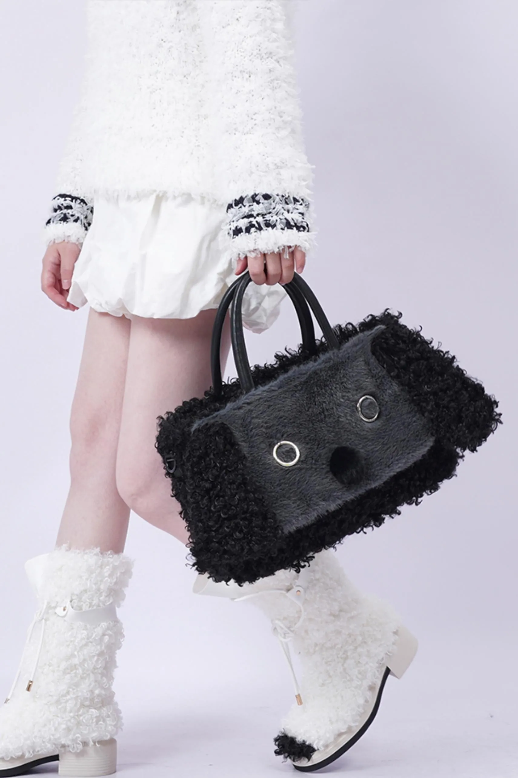 Fur Fusion Tote Bag