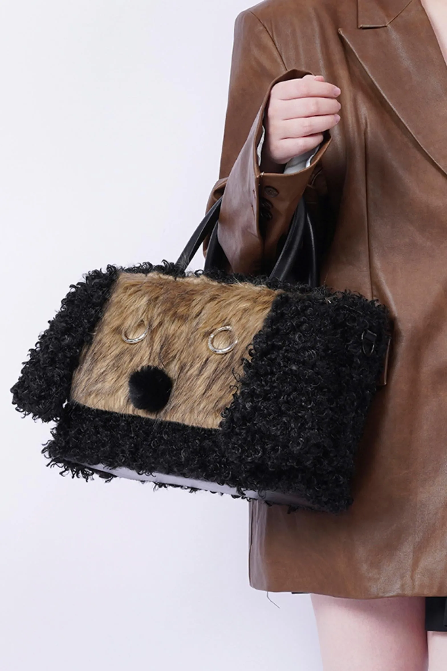 Fur Fusion Tote Bag