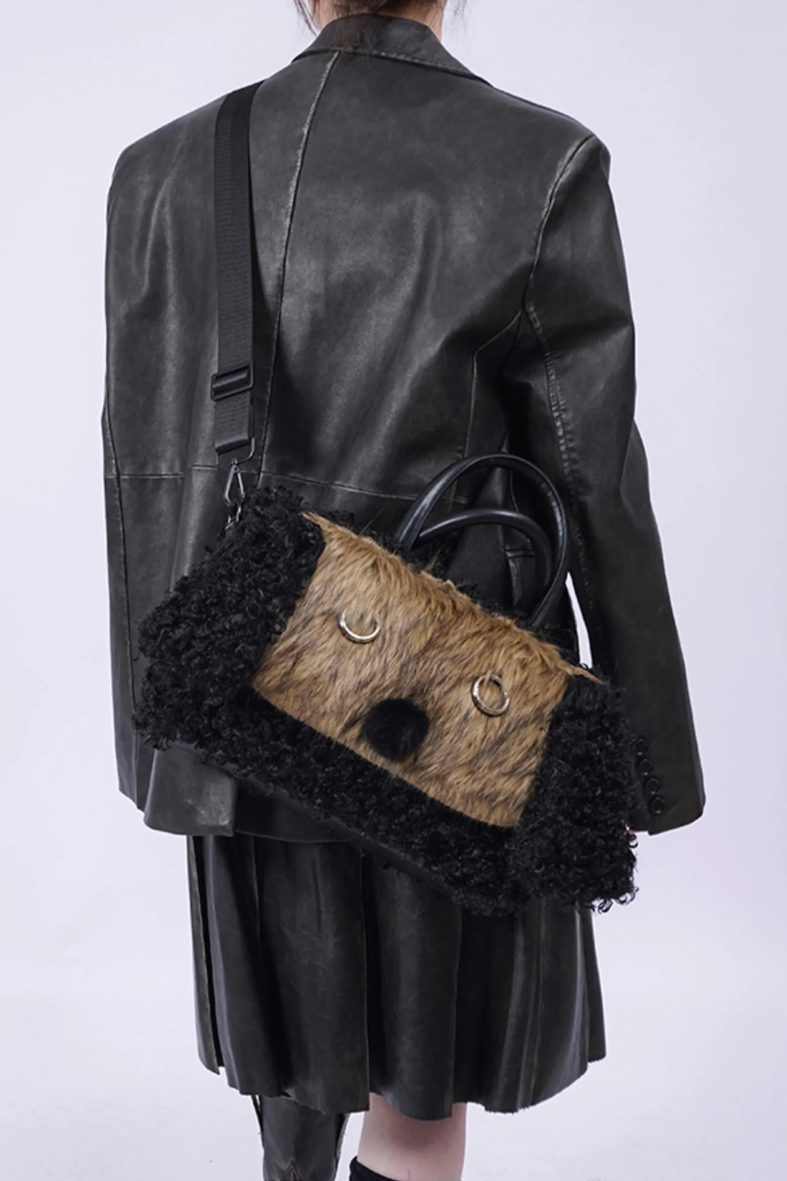 Fur Fusion Tote Bag