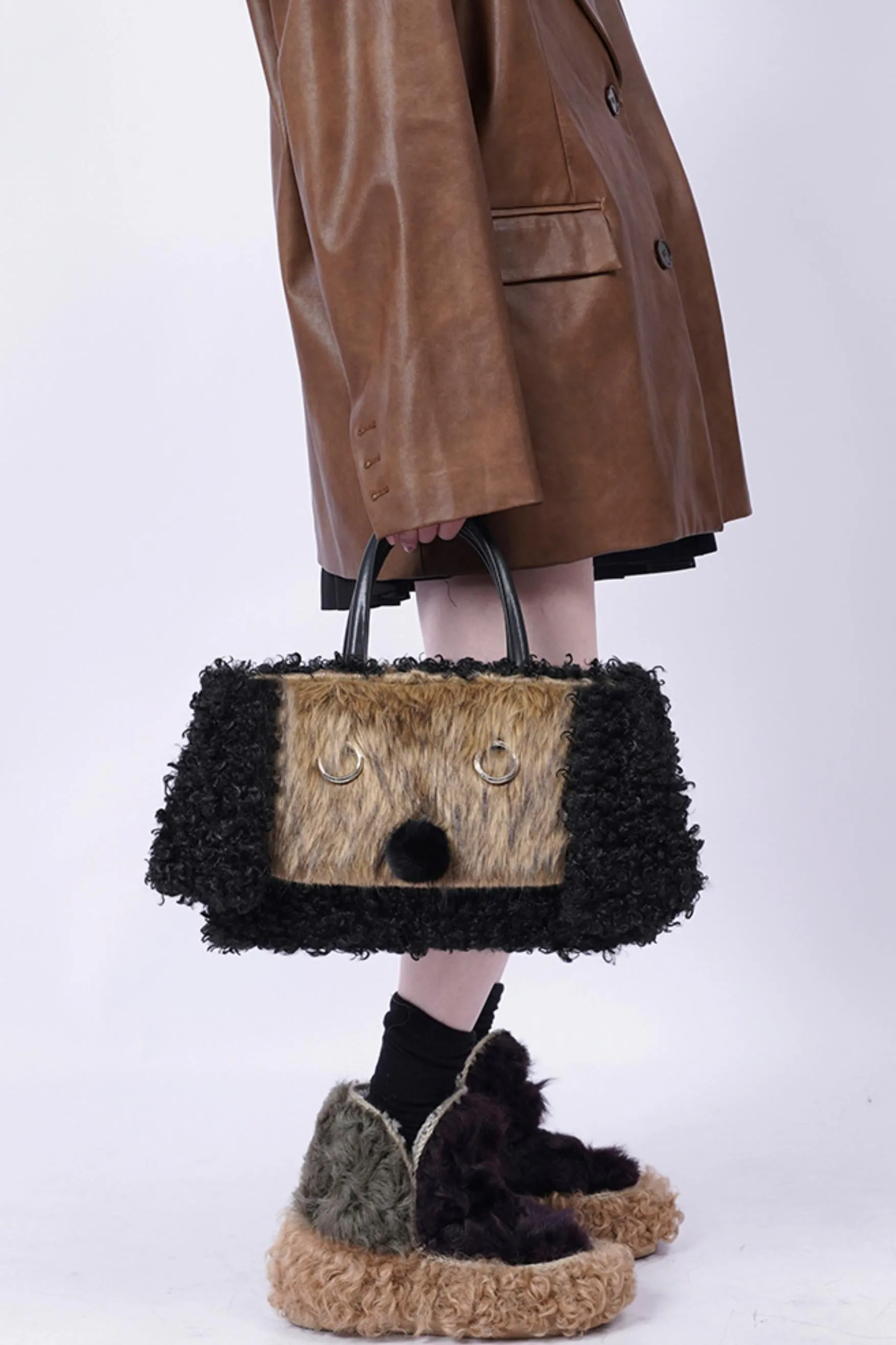 Fur Fusion Tote Bag