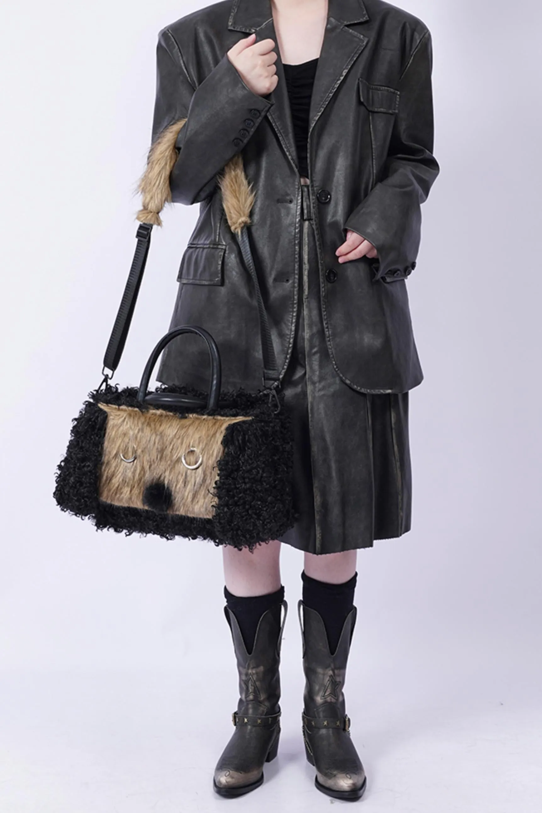 Fur Fusion Tote Bag