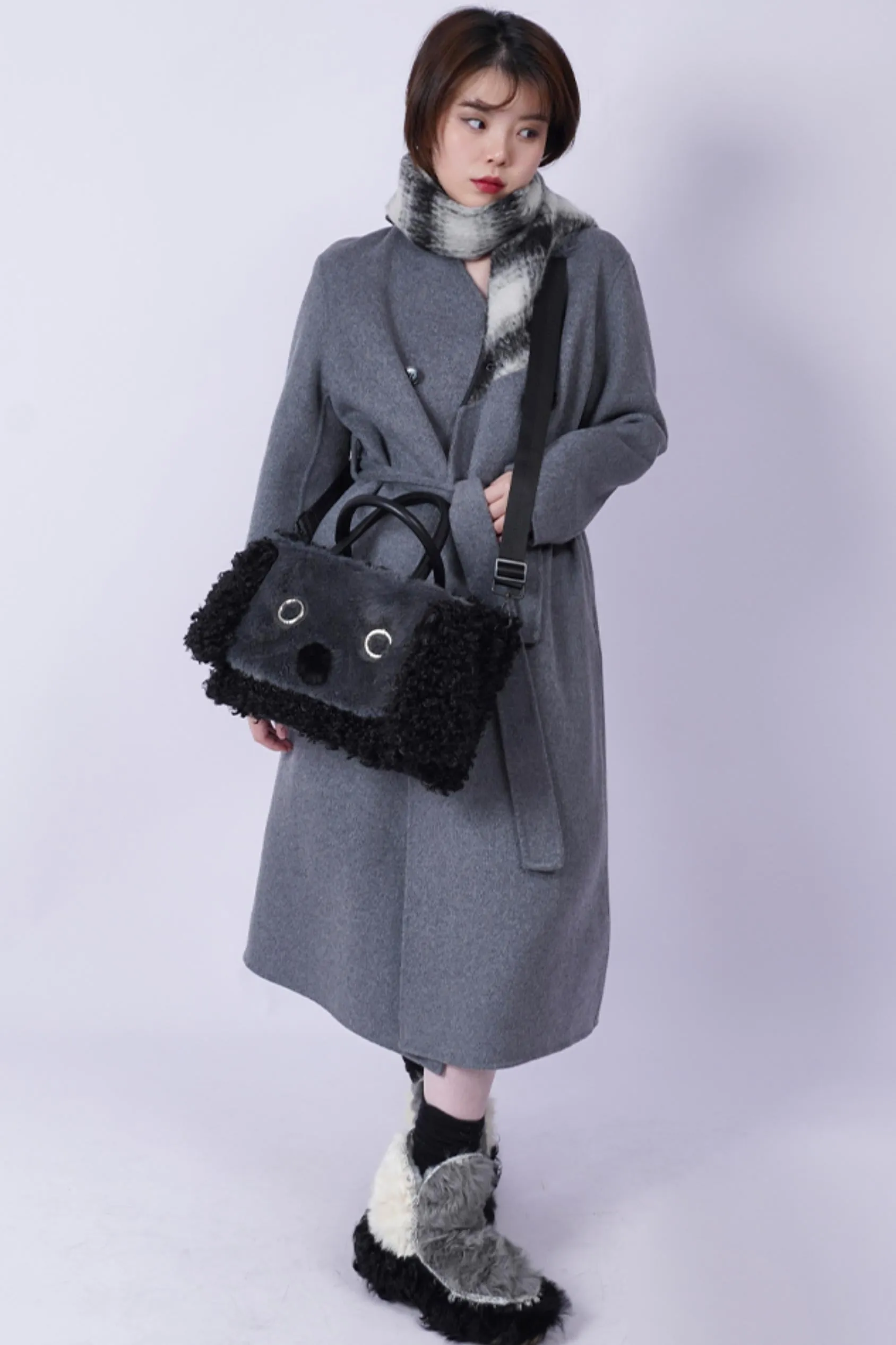 Fur Fusion Tote Bag