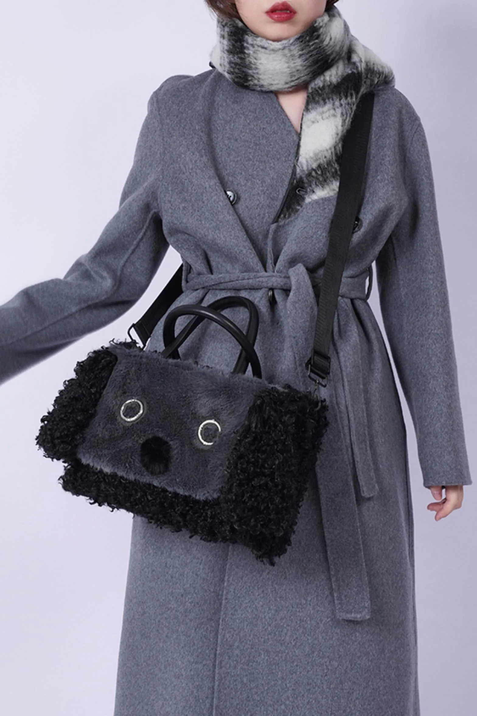 Fur Fusion Tote Bag