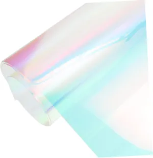 Gadpiparty Iridescent PVC Film Sheet Colored Holographic Vinyl for DIY Crafts Handbags Earrings and More Durable and Easy to Use for Creative Projects
