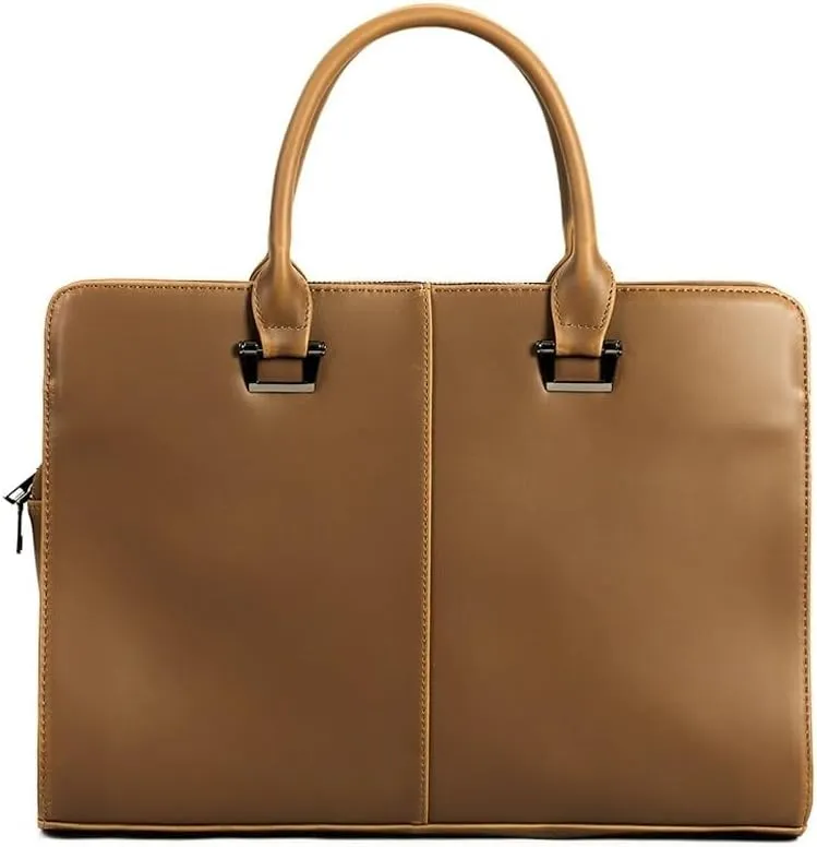 Genuine Leather Tote Bag for Men Official Website Briefcase Bag Men's Executive Folder Handbags