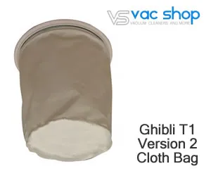 Ghibli T1-v2 Backpack Commercial Vacuum Cleaner with IEC plug