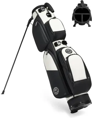 Ghost Golf Stand Bag - Lightweight Golf Bags for Men & Women, 3-Way Dividers with Premium Materials & Magnetic Pocket - Ideal for Walking, Par 3 Courses, and Driving Range