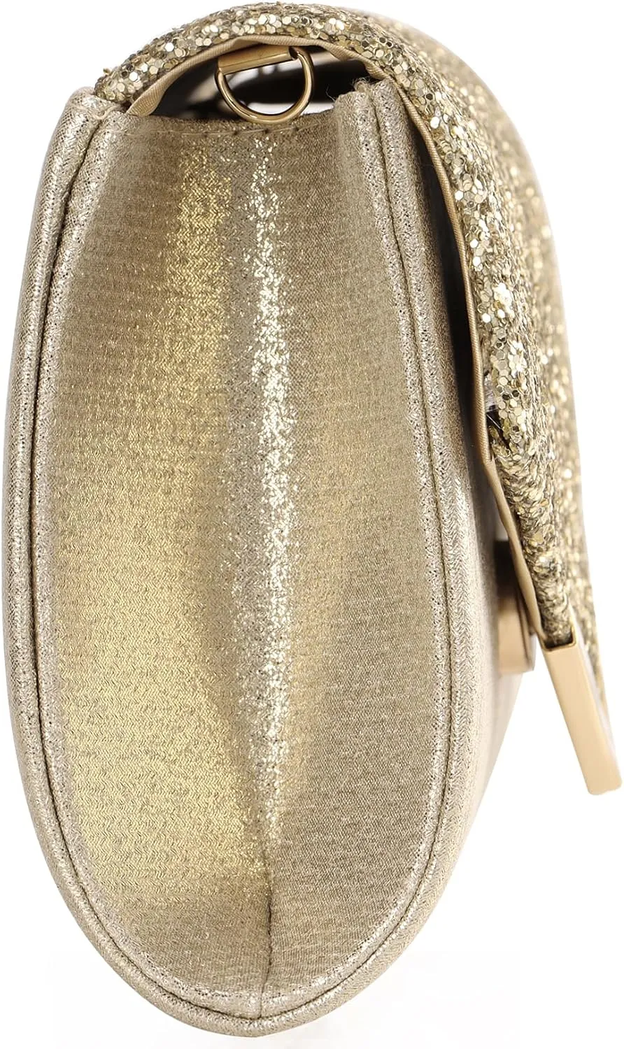 Glitter Clutch Purse for Women - Sparkly Evening Bag for Party, Wedding, Prom - Compact & Functional Envelope Clutch