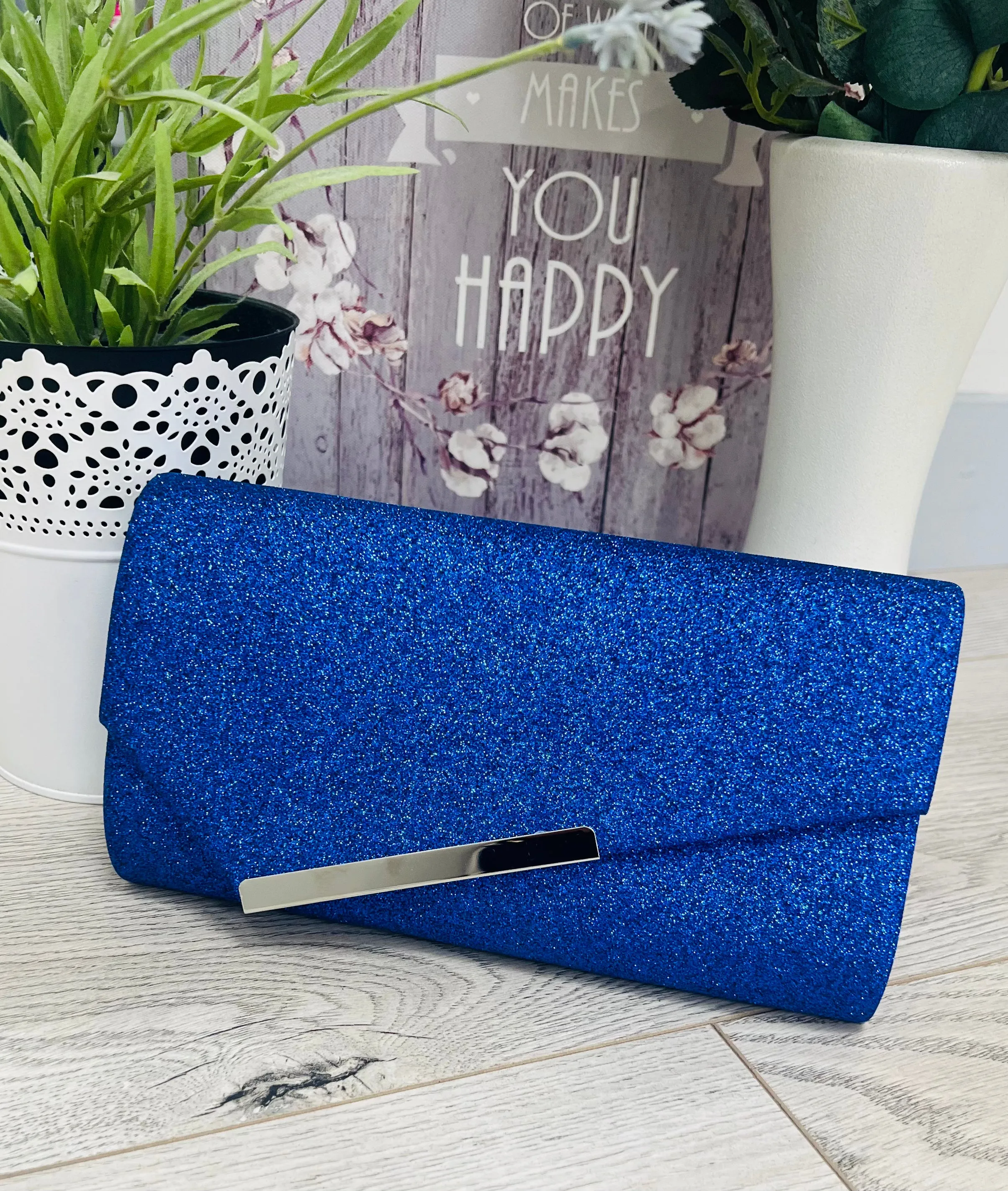 Glitter/glam cluch bag