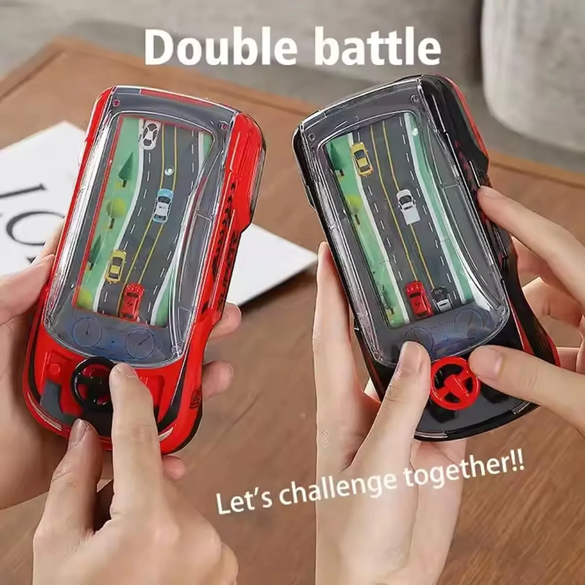 Handheld Car Game, Hand Held Racing Car Game, 2025 Handheld Console, Simulation Adventure Driving Racing Cars Games, Educational Race Games, Thinking Training Concentration