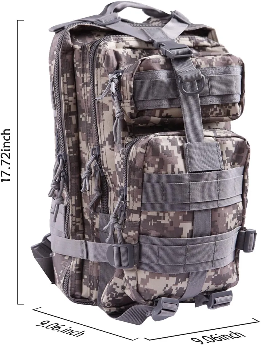 HDE Tactical Military Backpacks 20L MOLLE Bug Out Bag Survival Backpack