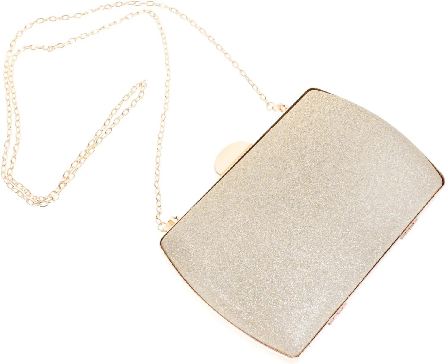 Homoyoyo Elegant Banquet Bag Lady Evening Bag Glitter Clutch Purse for Women Girls Bridal Wedding Party Occasions