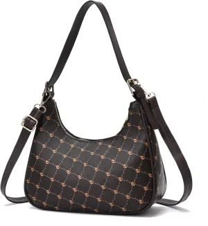 I IHAYNER Shoulder Bags for Women Chic Hobo Tote Handbag Classic Clutch Bag Underarm Purse with Zipper Closure