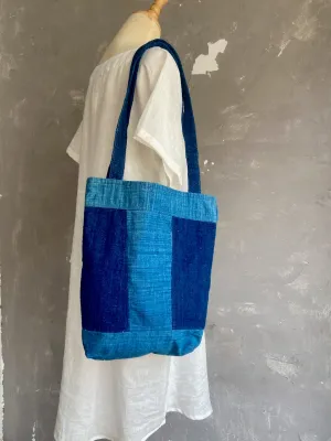 Indigo Dyed Tote Bag Large