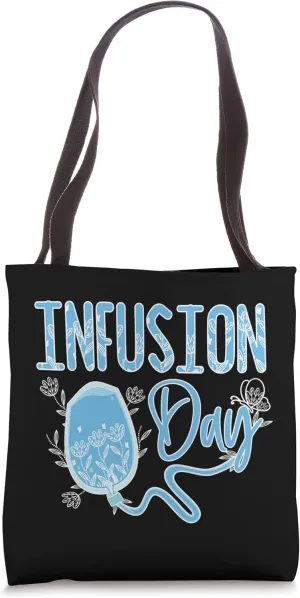 Infusion Day Gift Chronic Illness Spoonie Awareness Tote Bag