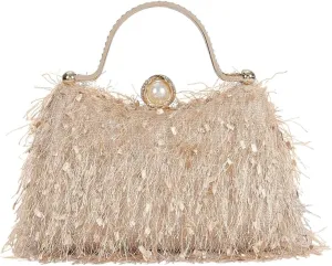 jessie Women's Evening Handbags Cocktail Prom Party Formal Rhinestone Clutch Purses Evening Bags for Women Wedding