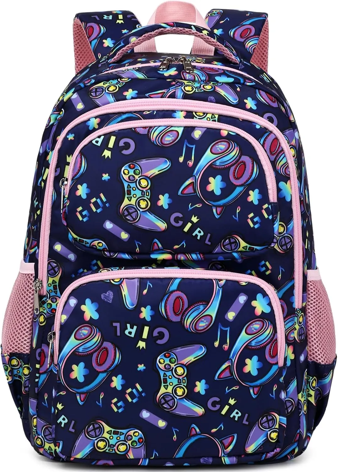 JIANYA Kids Backpacks for School Girls Kindergarten Emelentary Girls School Backpack with Lunch Box