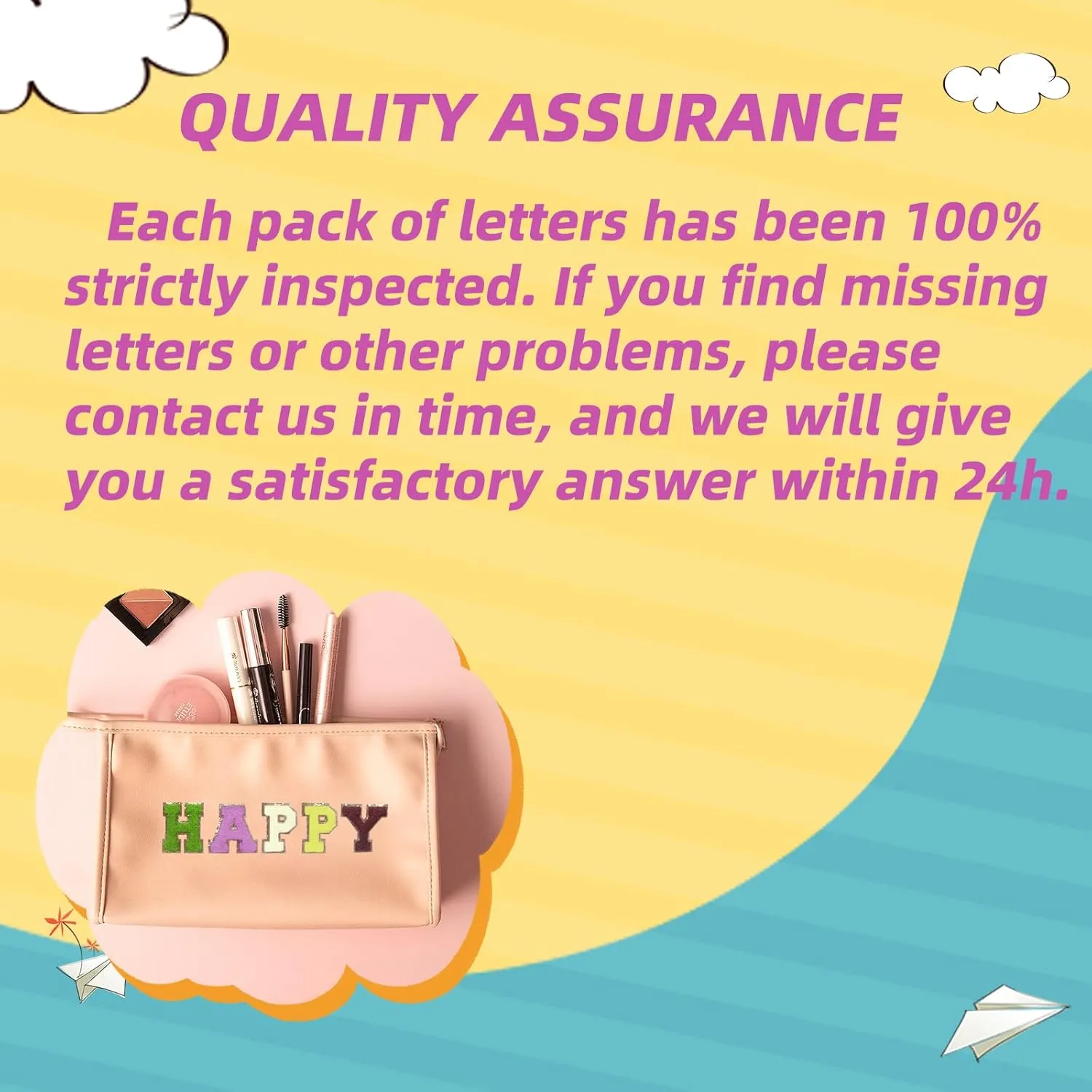 Jongdari Chenille Letter Patches Self-Adhesive & Iron-On Letters, 52pcs Varsity Fuzzy Patch Glitter Alphabet - 52pcs, Green