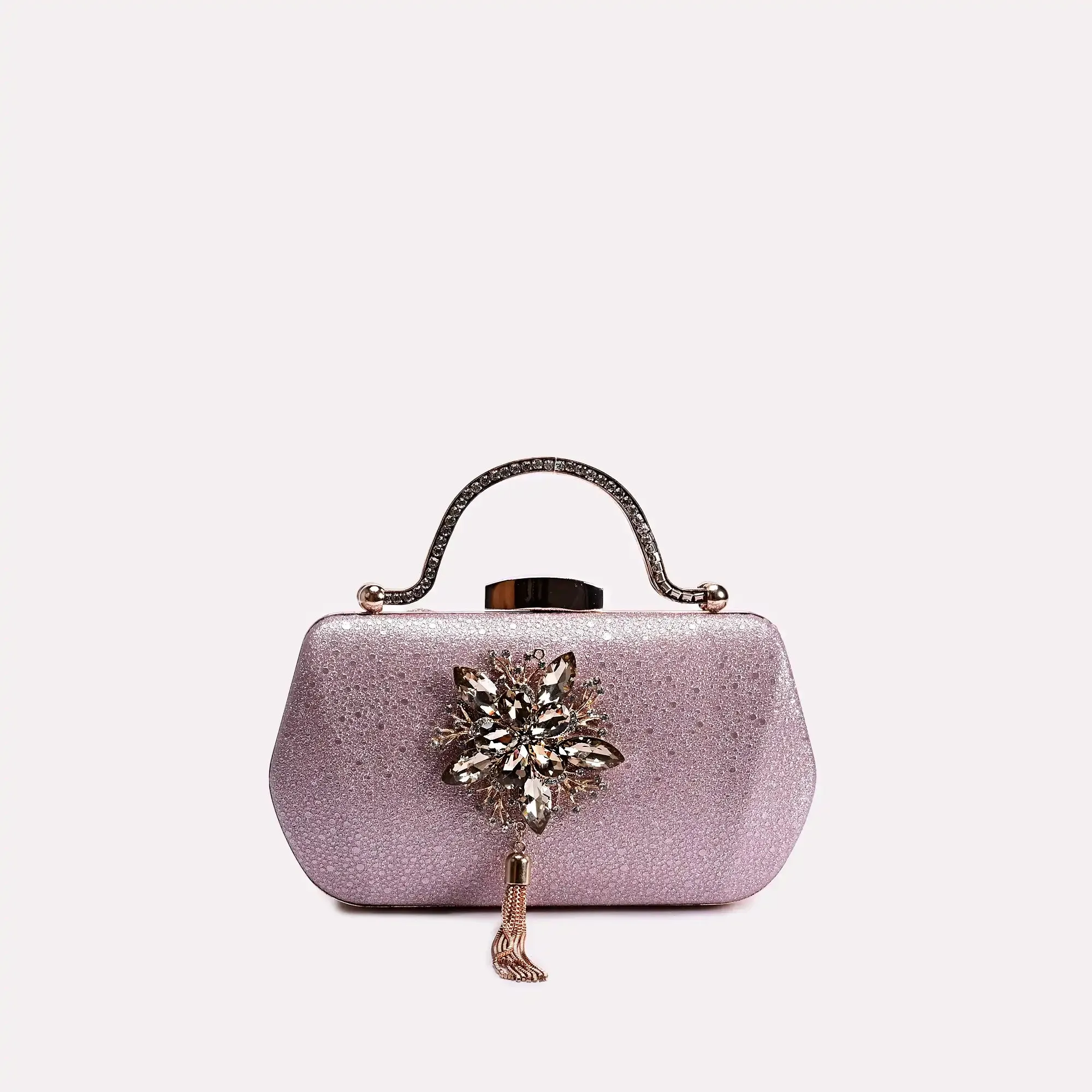 Kara Light Pink Clutch 0315686