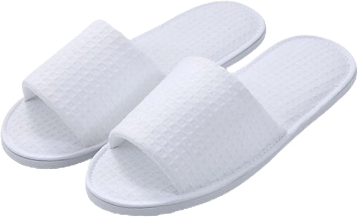 KHC-KHF Spa Slipper- 5 Pairs of Velvet Open Toe Slippers with Travel Bags- One Size Fit Most Men and Women for Spa