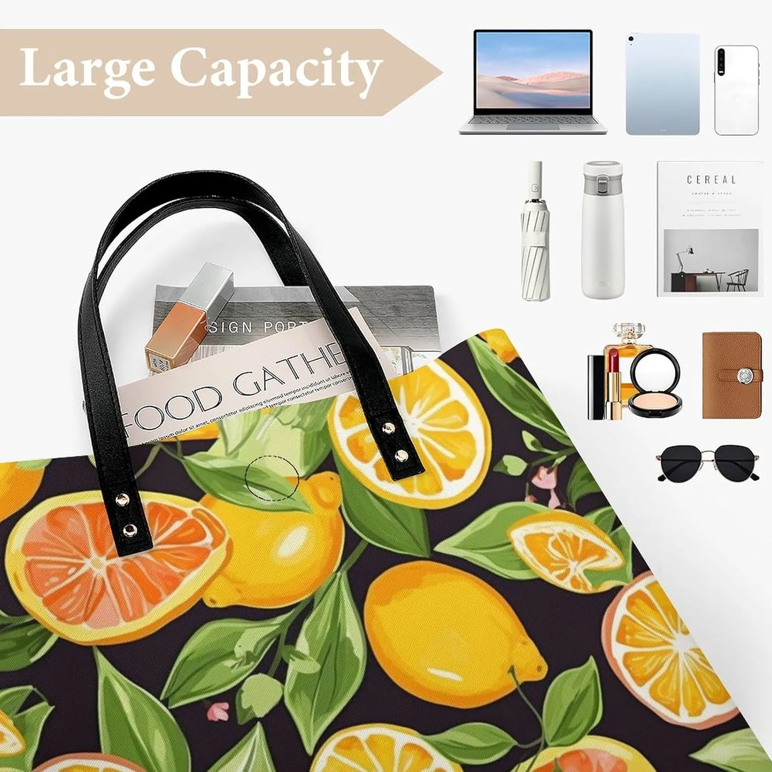 Leather Handbag for Women Tote Bag with Magnetic Buckle Japanese Spring Plum Floral Crossbody Bag Shoulder Bags