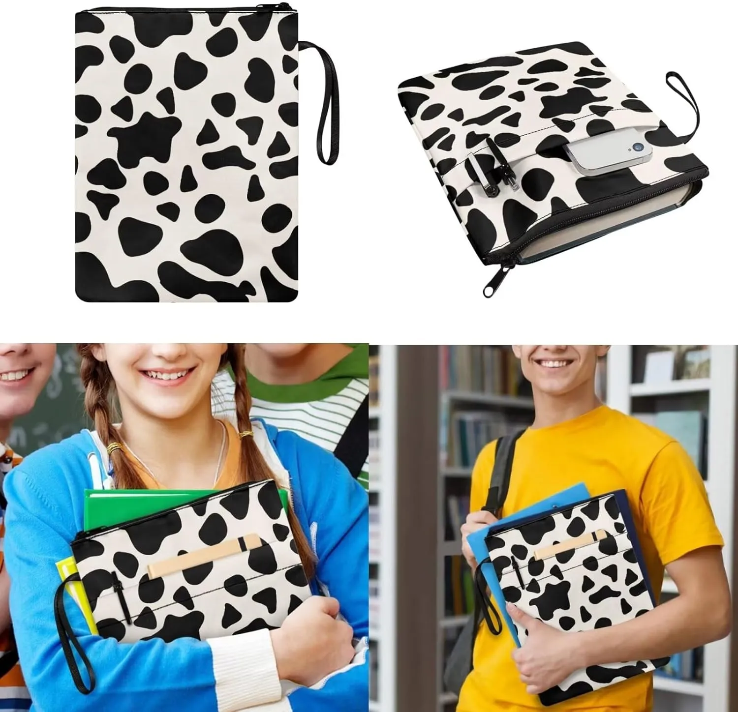 Leopard Print Middle School Backpacks for Girls with Lunchbox Casual Boys School Bag 12 to 14 Years Old Keep Warm Lunch Bag for Great Gifts for Friends