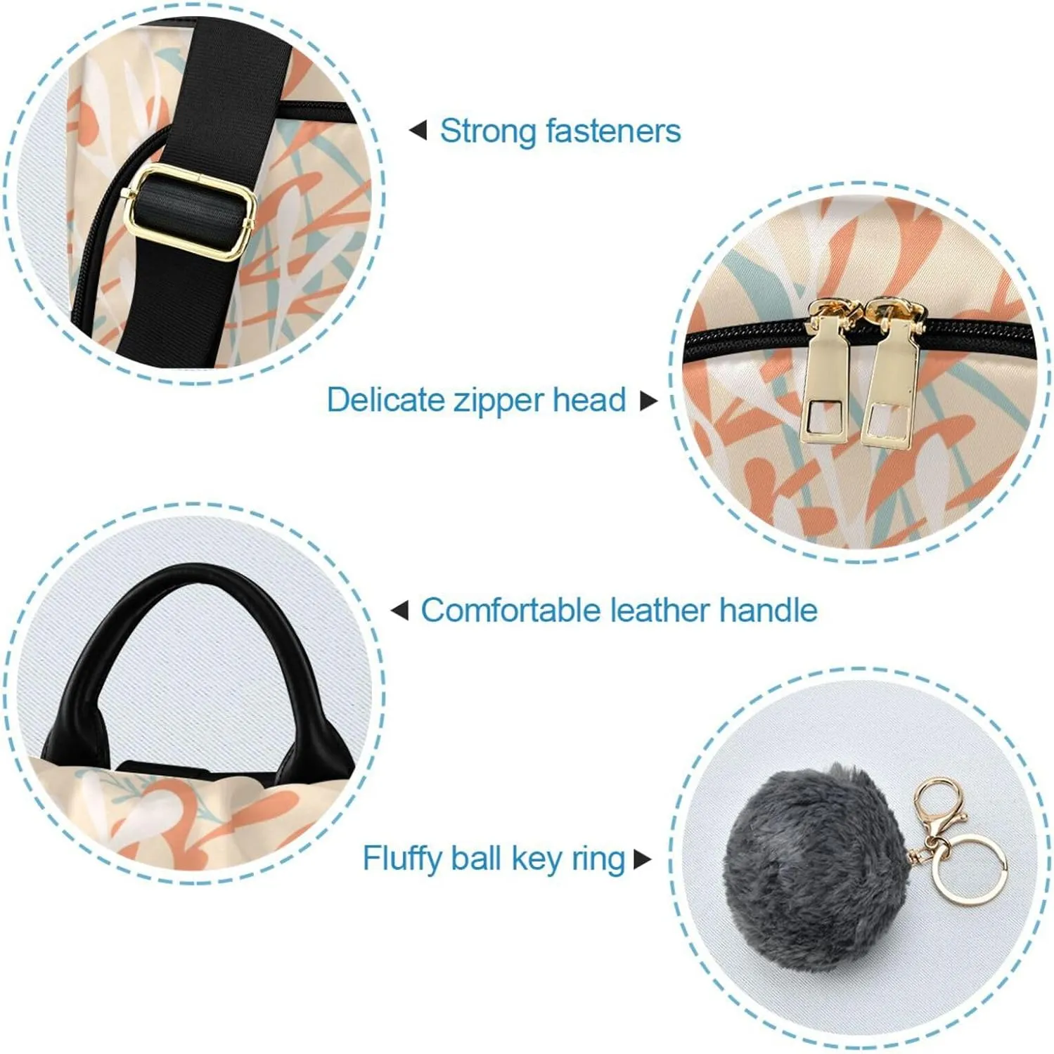 Lightweight Women Backpack Purse Shoulder Bag Casual Daypack Anti-theft Zipper With Pockets 13.4 X 5.9 X 15in Pattern 3