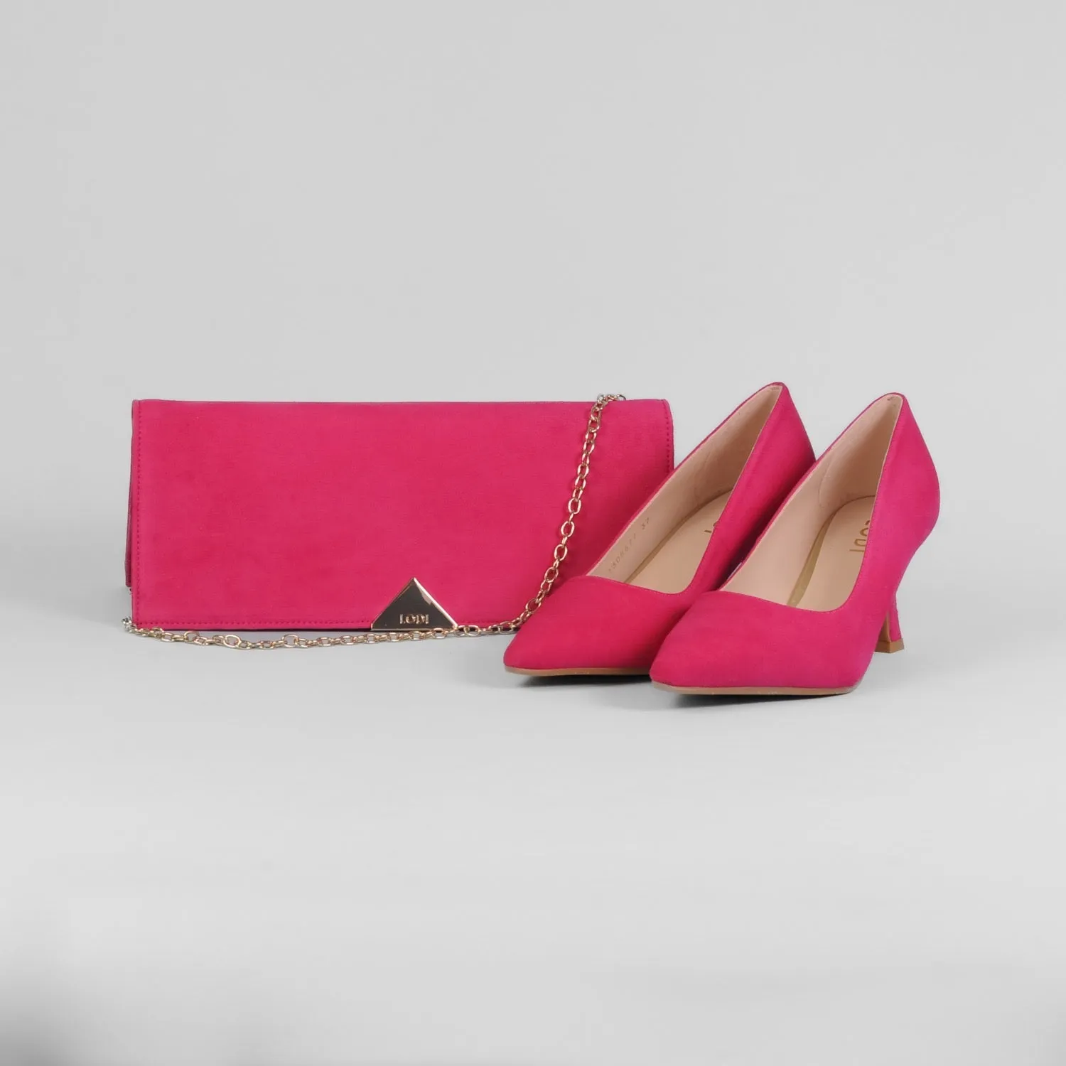 Lodi - Cerise Pink Clutch