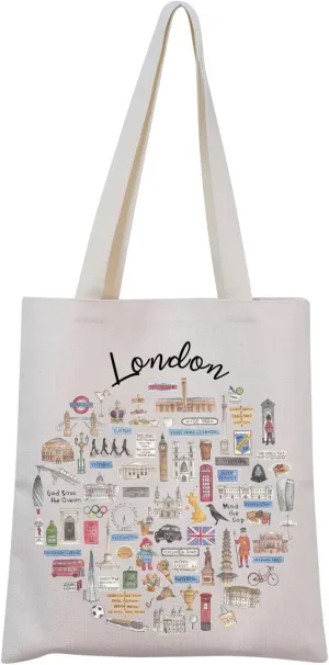 London Tote Bag - Travel Gift for Moving to London
