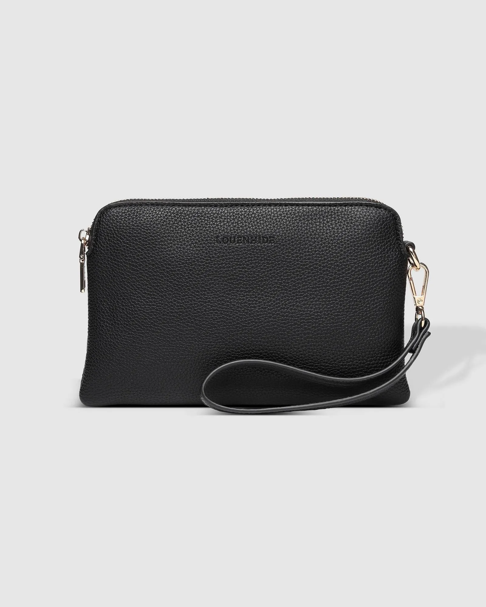 LOUNENHIDE Poppy Clutch - Black