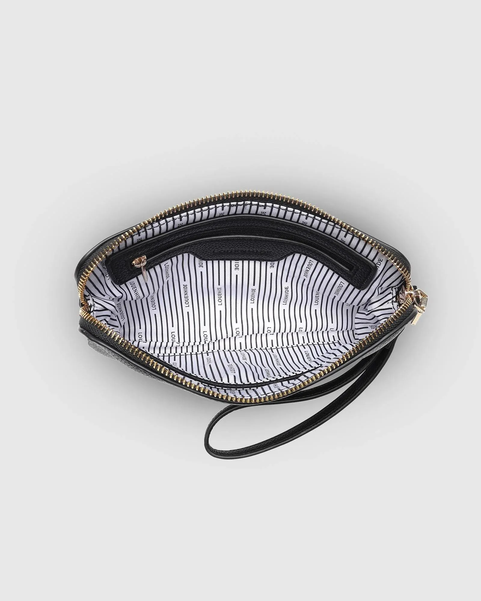 LOUNENHIDE Poppy Clutch - Black