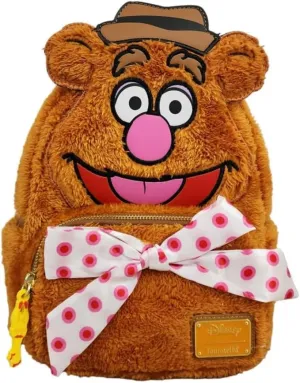 Loungefly Disney Mini Backpack Muppets Fozzie Bear Cosplay Shoulder Bag
