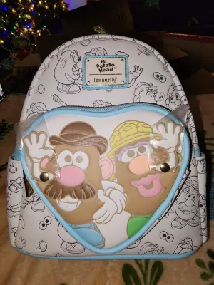 Loungefly Disney Toy Story's Mr. & Mrs. Potato Head Exclusive Backpack