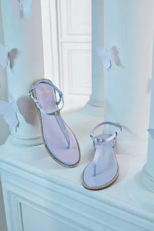 Magic Nightingale Comfy Sandals In Blue