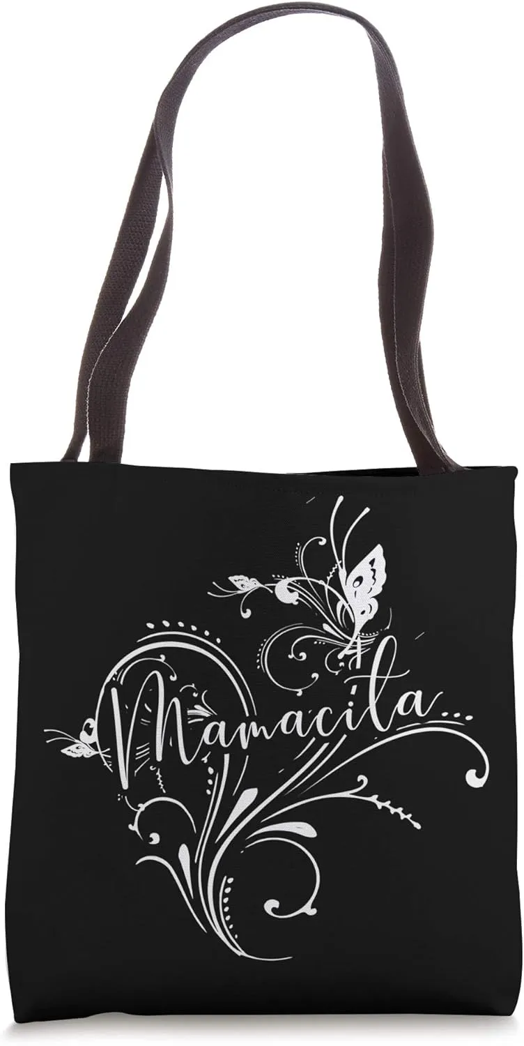 Mamacita Floral Mother Appreciation Spanish Mexican Mom Tote Bag