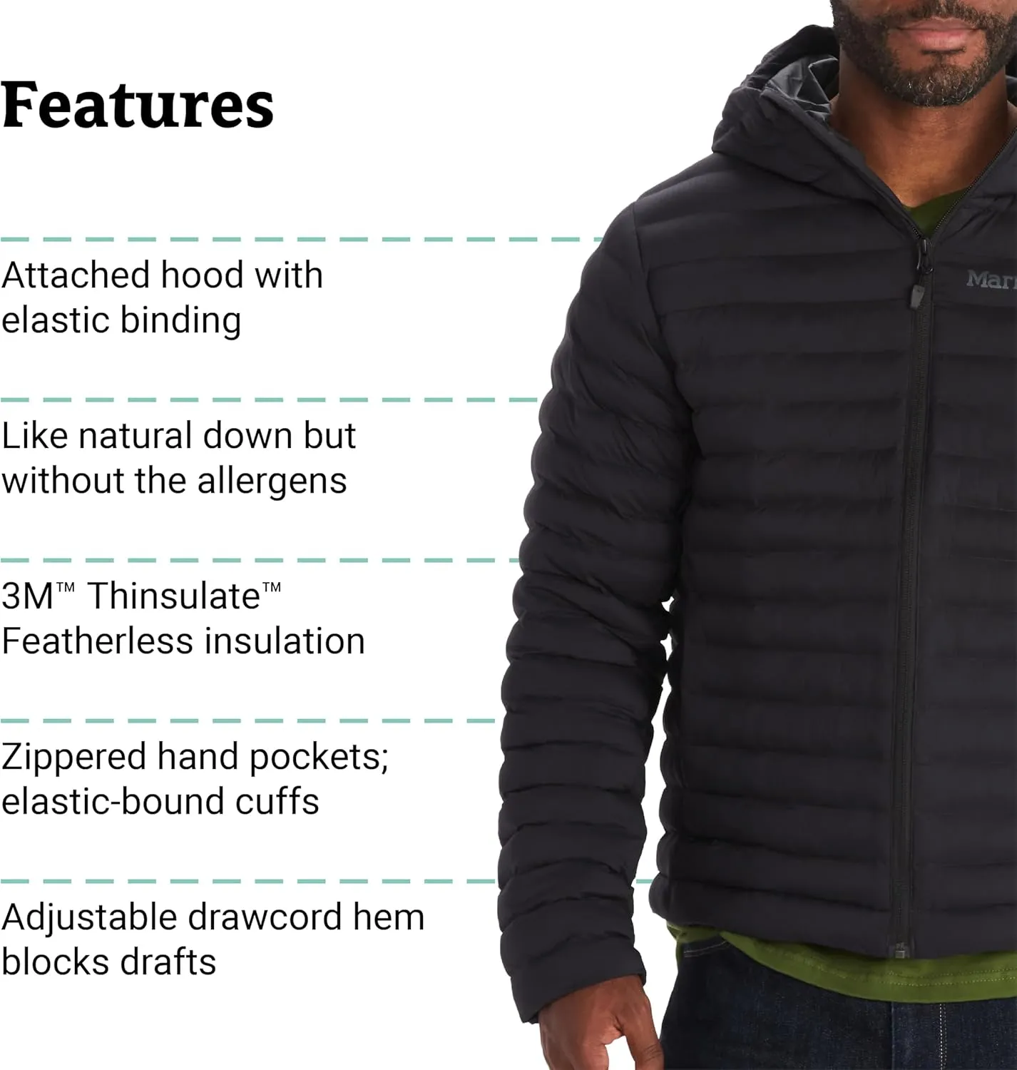 MARMOT Men's Echo Featherless Hoody