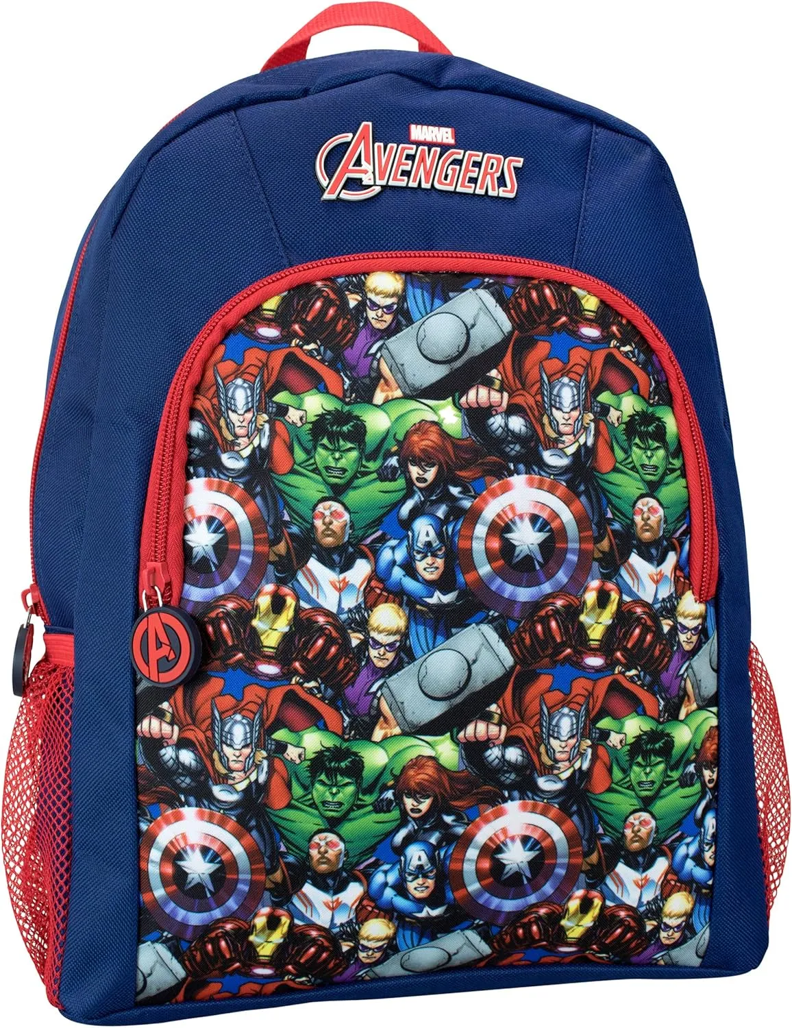 Marvel Backpack For Boys | Avengers Backpack | Captain America And Iron Man Backpacks | Kids Superhero Bag | Blue One Size