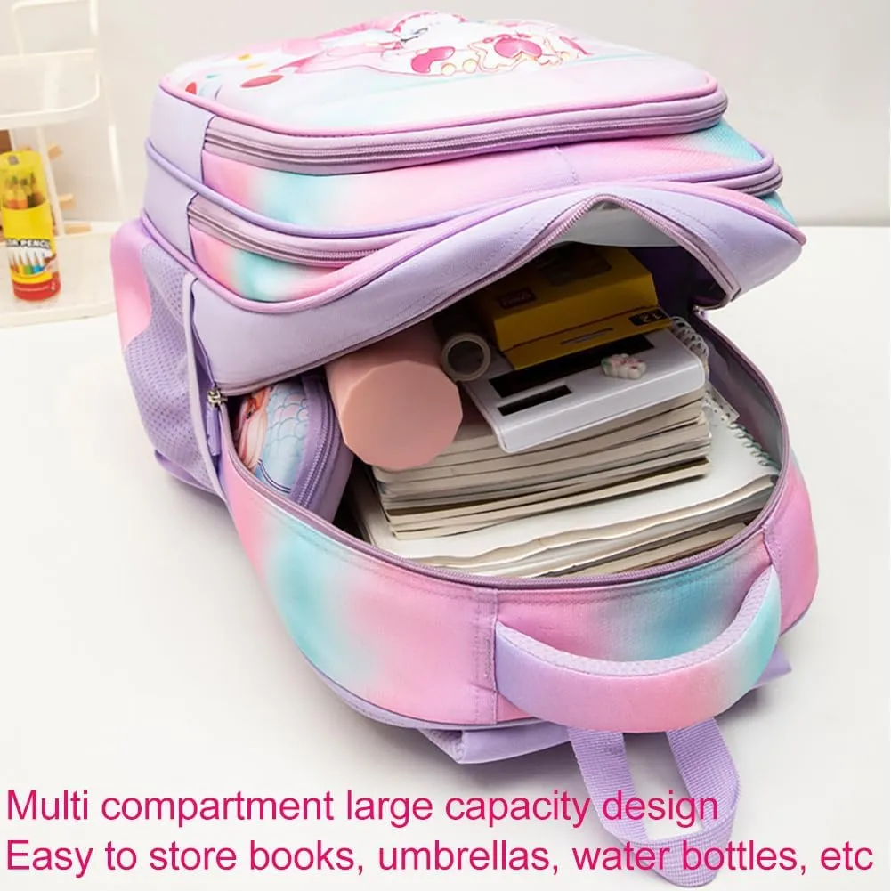 MATMO 3D Cute Print Kids School Backpack Book Bag for Primary School Boys Girls Student (Kids Backpack 9)