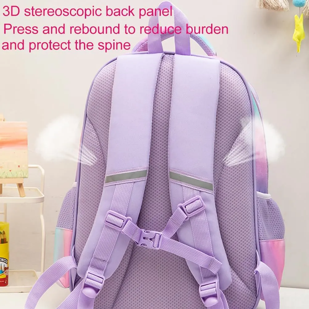MATMO 3D Cute Print Kids School Backpack Book Bag for Primary School Boys Girls Student (Kids Backpack 9)